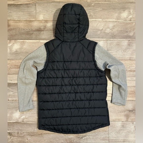 Nike~ Men’s Advance 15  Hooded Jacket Black Size‎ Large Hi-Low Hem Long Sleeve - Picture 13 of 13